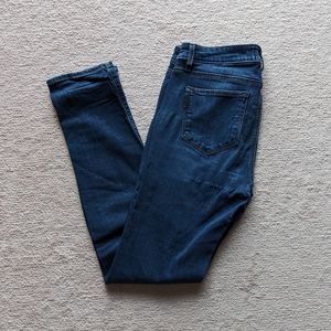 PAIGE skyline skinny mid wash jeans, size 29